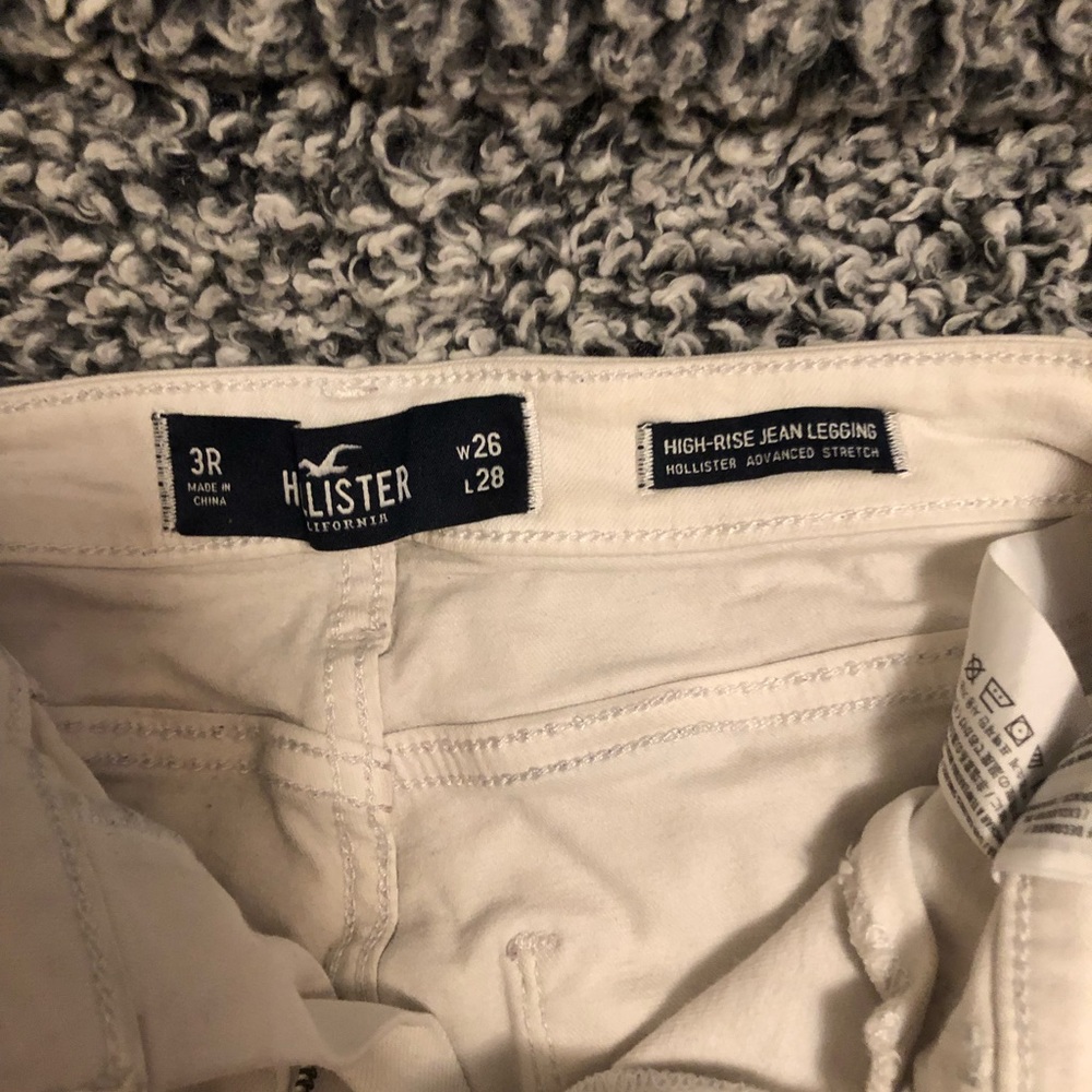 white jeans
